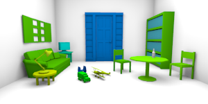 Living Room (Blue/Green)