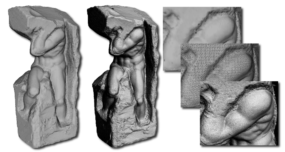 interactive multiscale out-of-core deformation