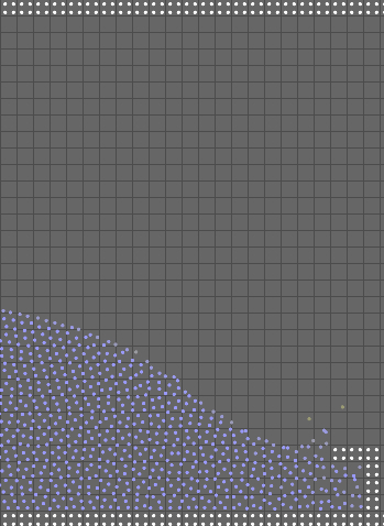 2D fluid simulation