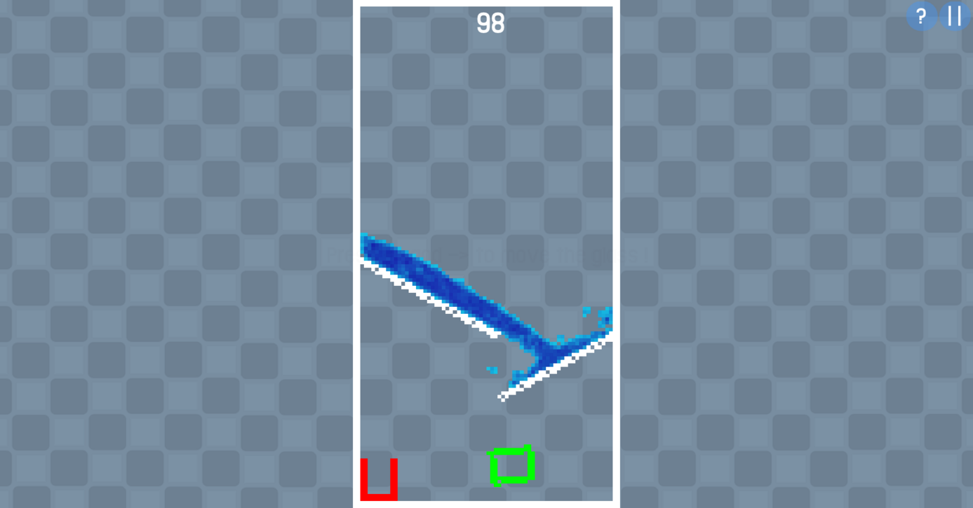 Fluid simulation based videogame