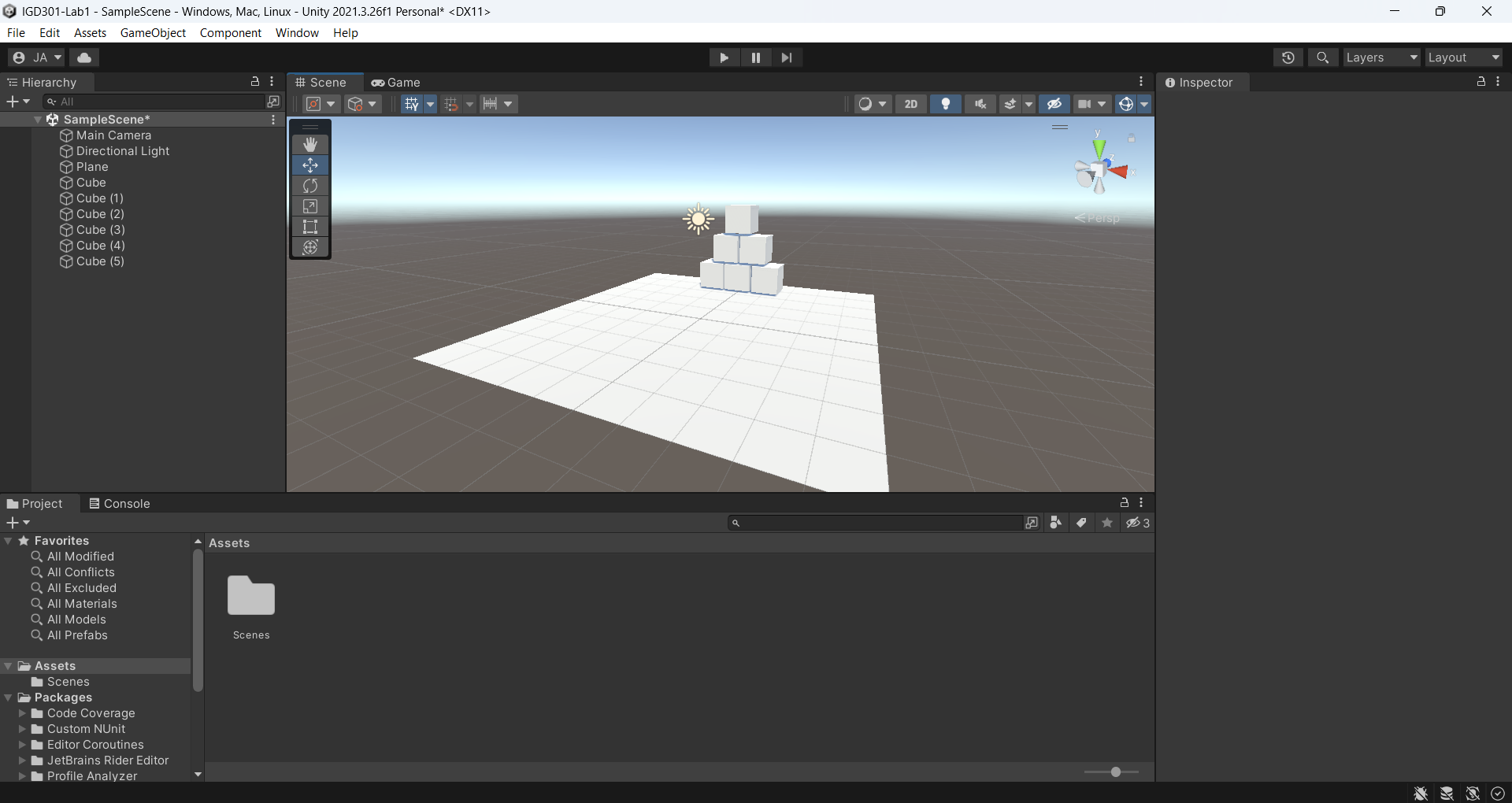 Little pyramid