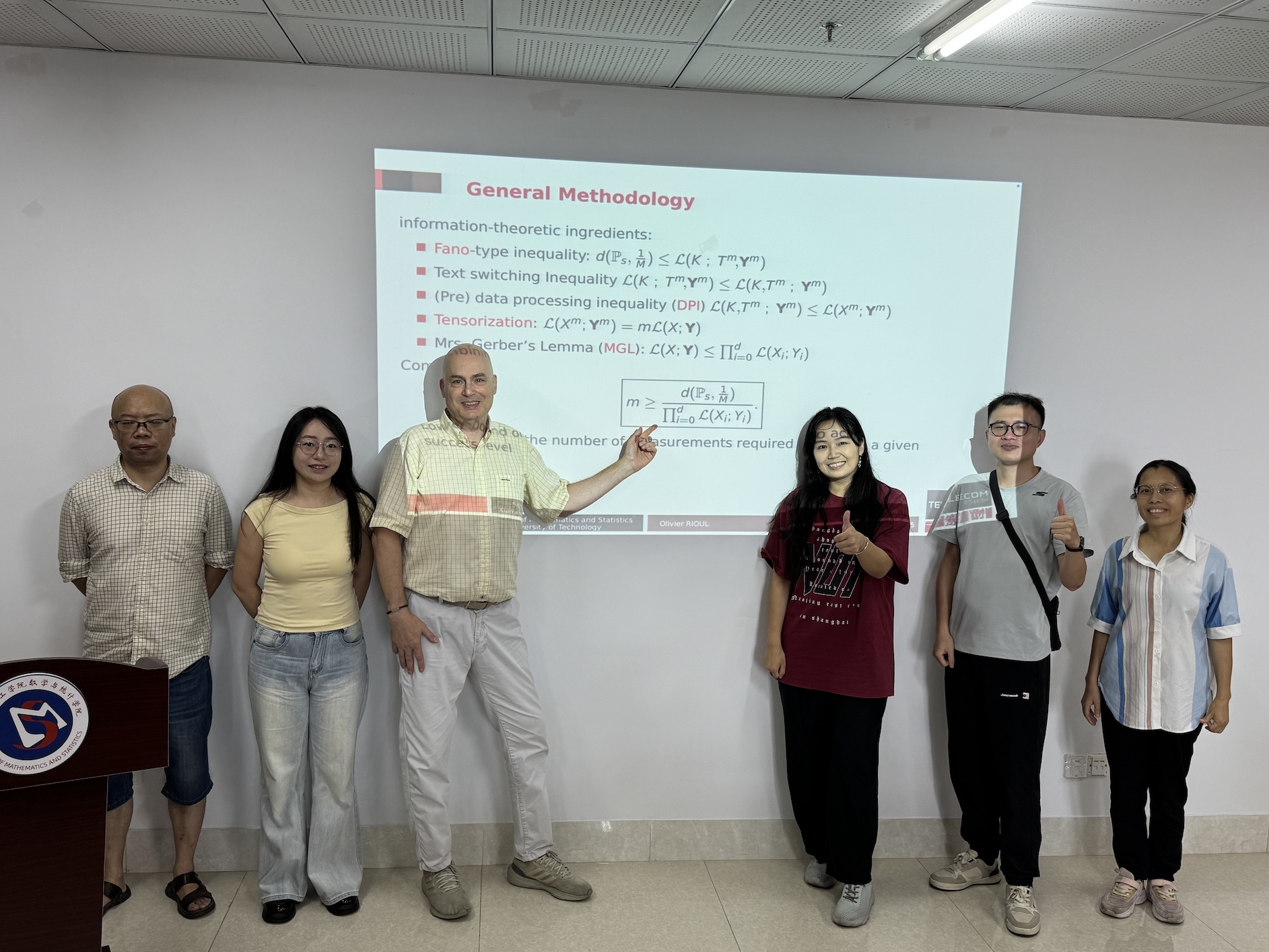 Xiamen Univ Technology O.R., Yi
Liu