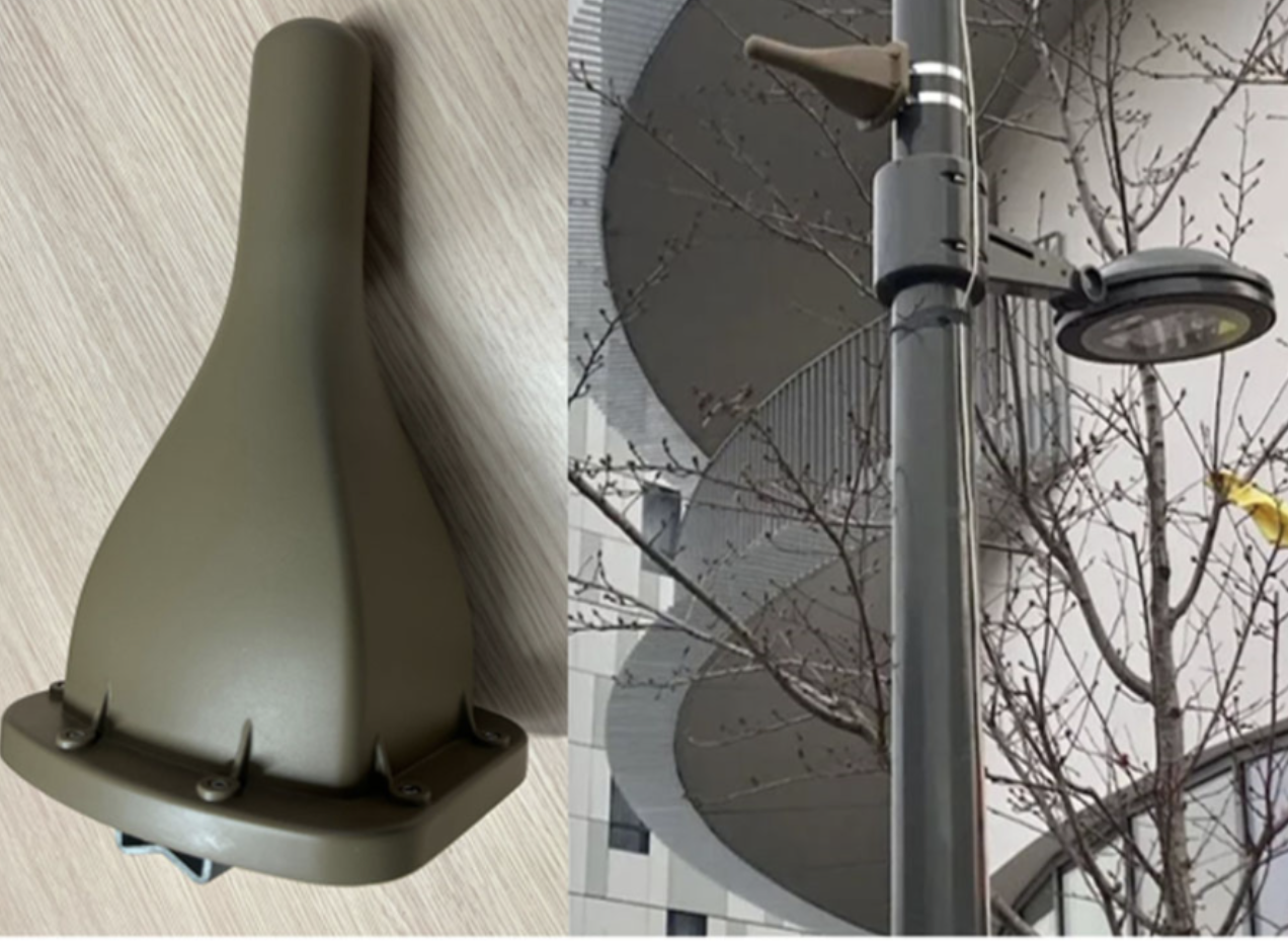 EMF sensor unit and street-pole installation